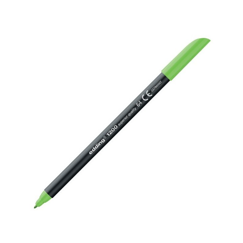 Fine art shop - Edding Marker 1200 Neon Green 64, 1 mm. tip | totenart.com