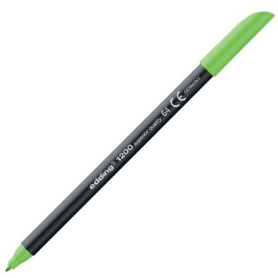 Fine art shop - Edding Marker 1200 Neon Green 64, 1 mm. tip | totenart.com