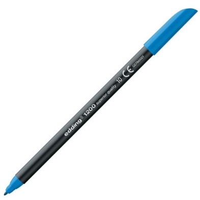 Fine art shop - Edding Marker 1200 Light Blue 10, 1 mm. tip | totenart.com