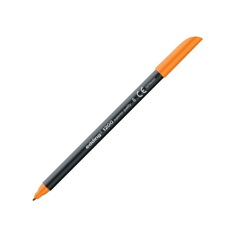 Fine art shop - Edding Marker 1200 Orange 06, 1 mm. tip | totenart.com
