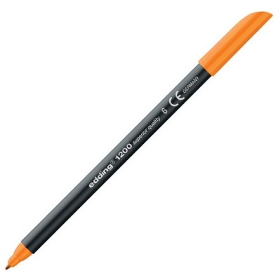 Fine art shop - Edding Marker 1200 Orange 06, 1 mm. tip | totenart.com