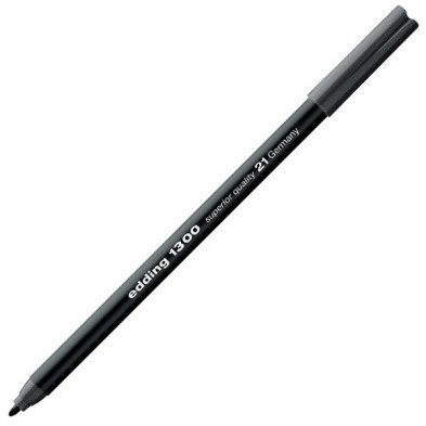 Fine art shop - Edding Marker 1300 Dark Grey 21, 2 mm. tip | totenart.com