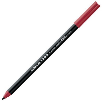 Fine art shop - Edding Marker 1300 Crimson 46, 2 mm. tip | totenart.com