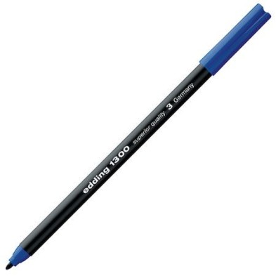 Fine art shop - Edding Marker 1300 Blue 03, 2 mm. tip | totenart.com