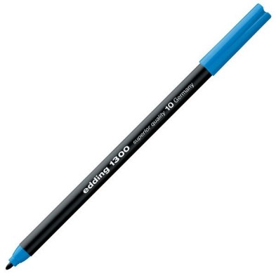 Fine art shop - Edding Marker 1300 Light Blue 10, 2 mm. tip | totenart.com