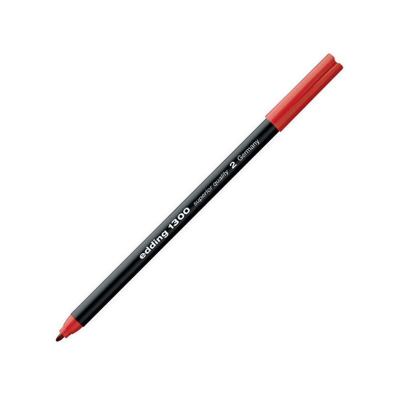 Fine art shop - Edding Marker 1300 Red 02, 2 mm. tip | totenart.com