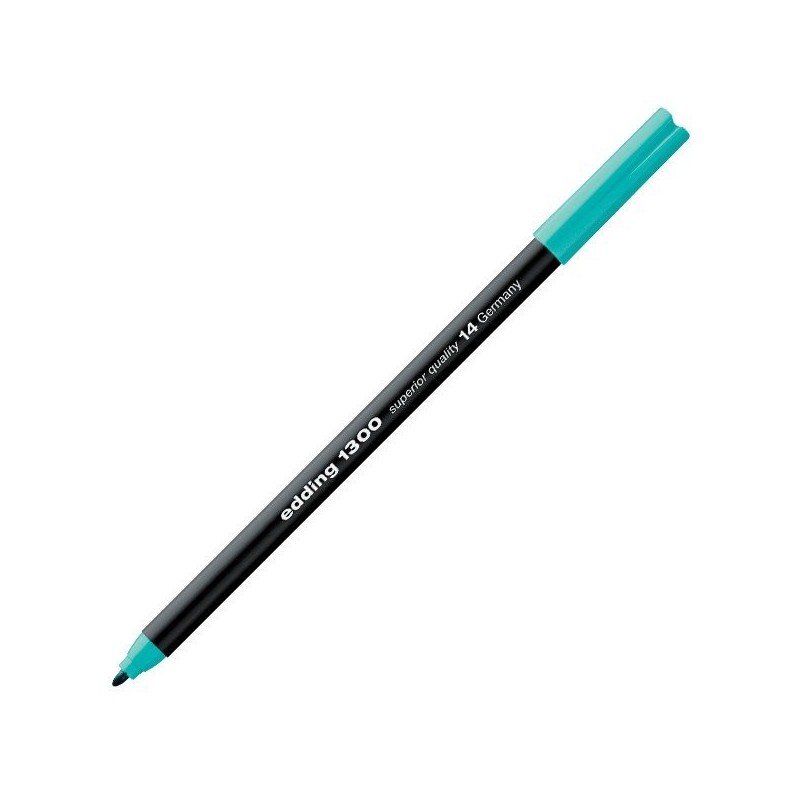 Fine art shop - Edding Marker 1300 Turquoise Blue 14, 2 mm. tip | totenart.com