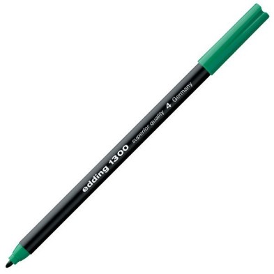 Fine art shop - Edding Marker 1300 Green 04, 2 mm. tip | totenart.com