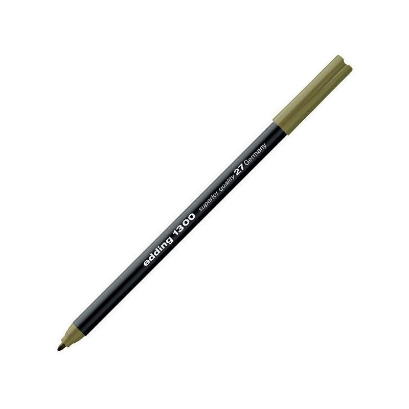 Fine art shop - Edding Marker 1300 Olive Brown 27, 2 mm. tip | totenart.com