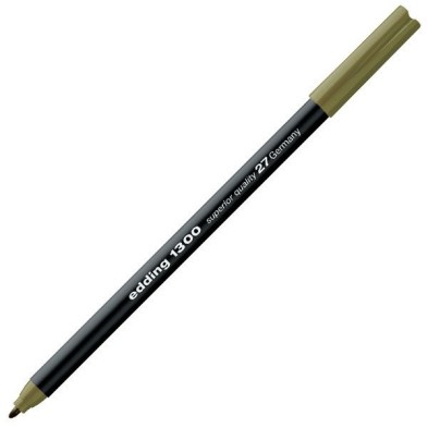 Fine art shop - Edding Marker 1300 Olive Brown 27, 2 mm. tip | totenart.com