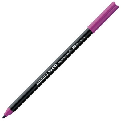 Fine art shop - Edding Marker 1300 Magenta 20, 2 mm. tip | totenart.com