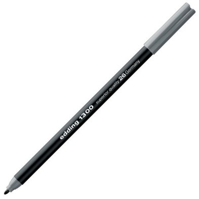 Fine art shop - Edding Marker 1300 Silver Grey 26, 2 mm. tip | totenart.com