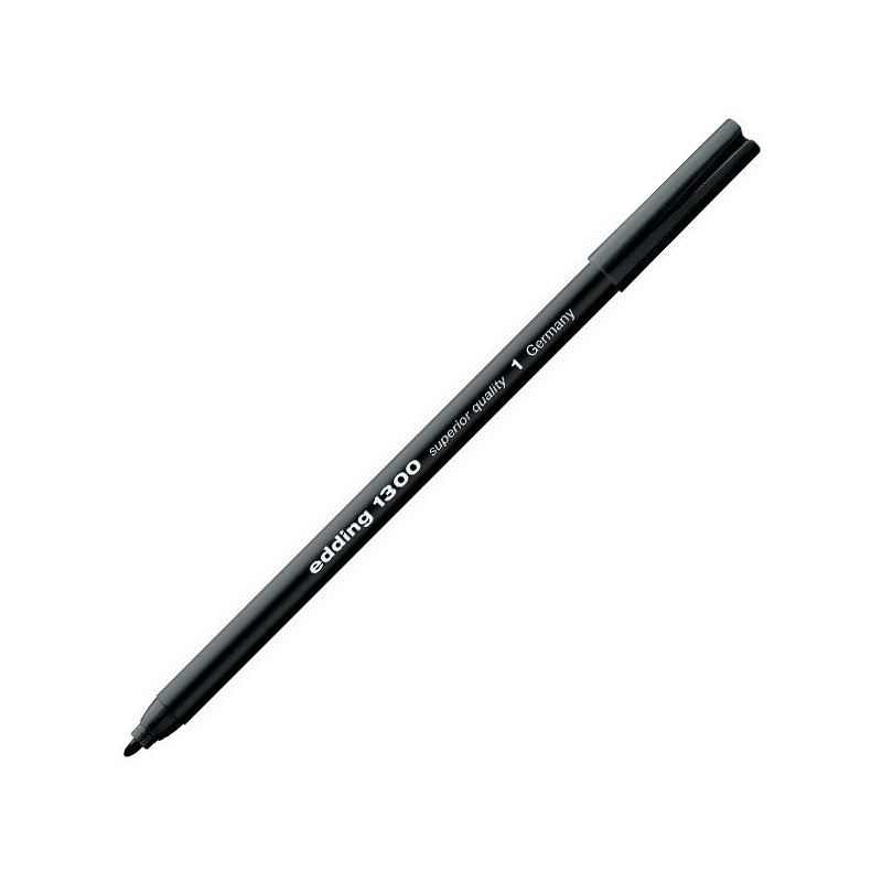 Fine art shop - Edding Marker 1300 Black 01, 2 mm. tip | totenart.com