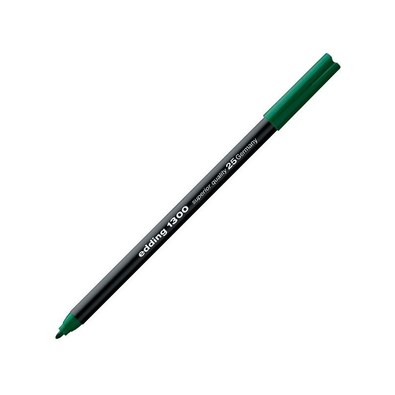 Fine art shop - Edding Marker 1300 Bottle Green 25, 2 mm. tip | totenart.com