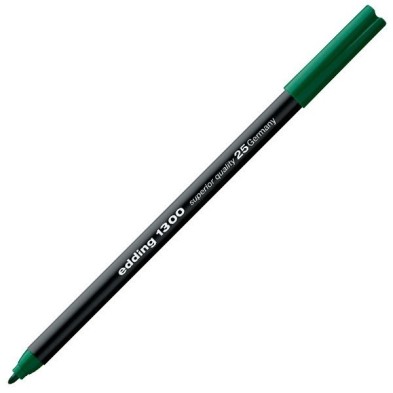 Fine art shop - Edding Marker 1300 Bottle Green 25, 2 mm. tip | totenart.com