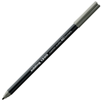 Fine art shop - Edding Marker 1300 Brown Grey 40, 2 mm. tip | totenart.com