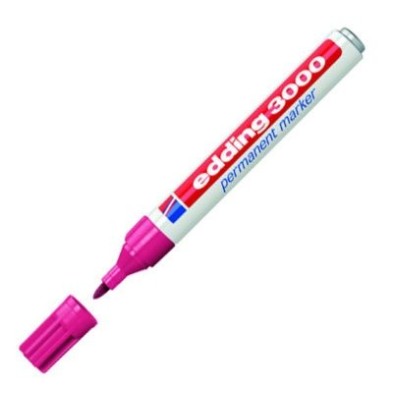 Fine art shop - Edding Permanent Marker 3000 Carmine 19, 1.5-3 mm. tip | totenart.com