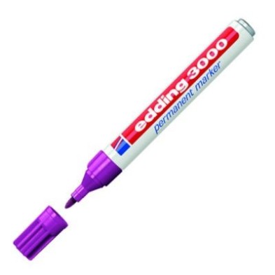 Fine art shop - Edding Permanent Marker 3000 Magenta 20, 1.5-3 mm. tip | totenart.com