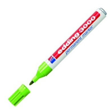 Fine art shop - Edding Permanent Marker 3000 Light Green 11, 1.5-3 mm. tip | totenart.com