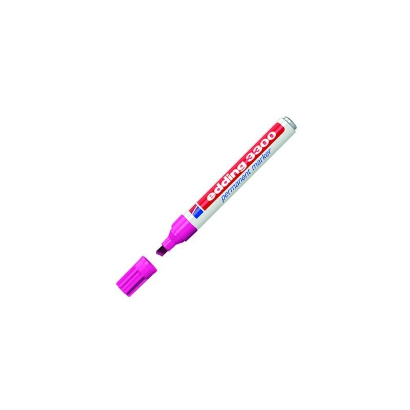 Fine art shop - Edding Permanent Marker 3300 Pink 07, 1-5 mm. beveled tip | totenart.com