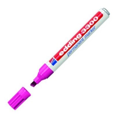 Fine art shop - Edding Permanent Marker 3300 Pink 07, 1-5 mm. beveled tip | totenart.com