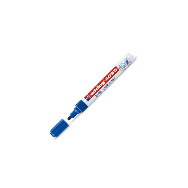 Fine art shop - \nMarker Chalk Liquid Edding 4095 Blue 03, round tip 2-3 mm. | totenart.com