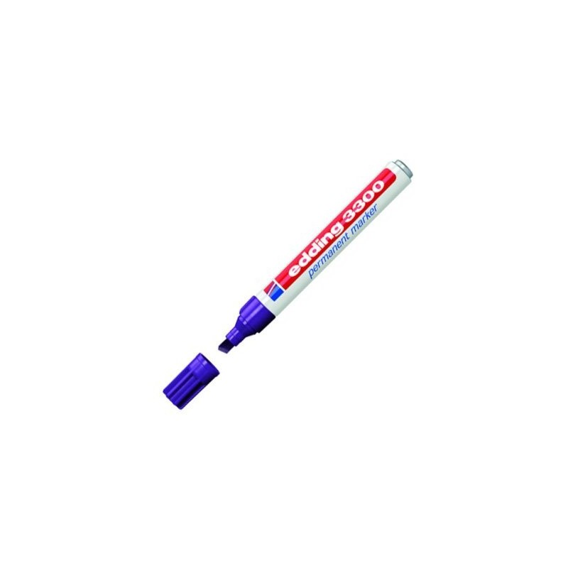 Fine art shop - Edding Permanent Marker 3300 Violet 06, 1-5 mm. beveled tip | totenart.com
