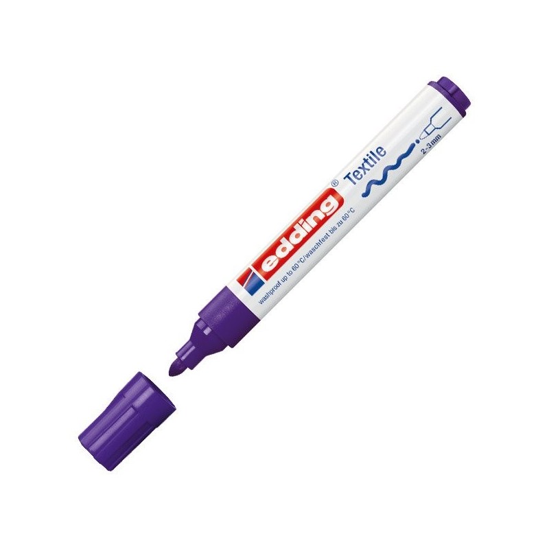 Fine art shop - Edding Textile Marker 4500 Violet 08, 2-3 mm. tip | totenart.com