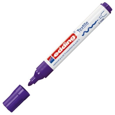 Fine art shop - Edding Textile Marker 4500 Violet 08, 2-3 mm. tip | totenart.com