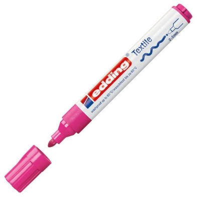 Fine art shop - Edding Textile Marker 4500 Neon Pink, 2-3 mm. tip | totenart.com