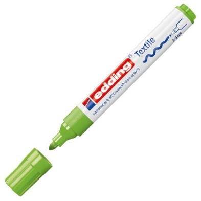 Fine art shop - Edding Textile Marker 4500 Light Green 11, 2-3 mm. tip | totenart.com