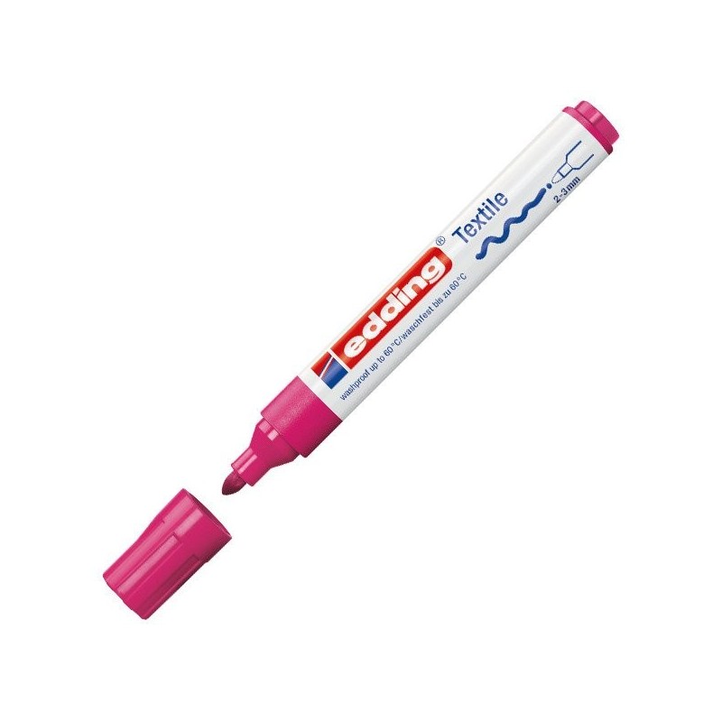Fine art shop - Edding Textile Marker 4500 Carmine 19, 2-3 mm. tip | totenart.com