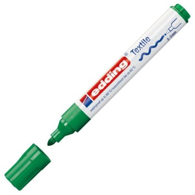 Fine art shop - Edding Textile Marker 4500 Green 04, 2-3 mm. tip | totenart.com