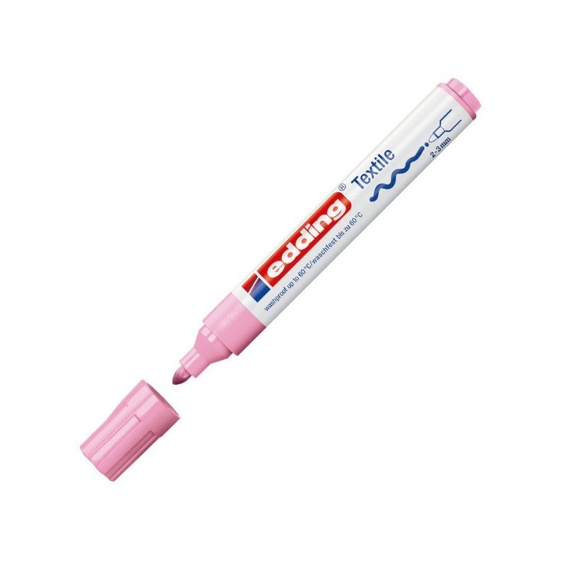 Fine art shop - Edding Textile Marker 4500 Pink 09, 2-3 mm. tip | totenart.com