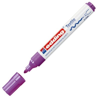 Fine art shop - Edding Textile Marker 4500 Neon Violet  68, 2-3 mm. tip | totenart.com