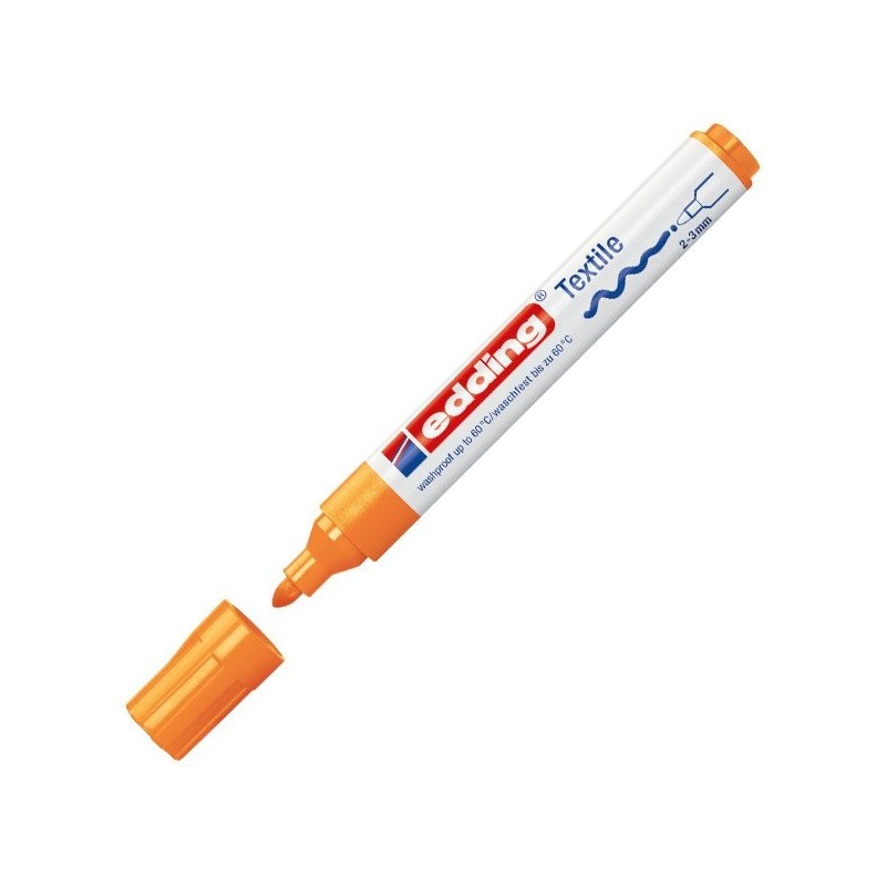 Fine art shop - Edding Textile Marker 4500 Neon Orange  66, 2-3 mm. tip | totenart.com