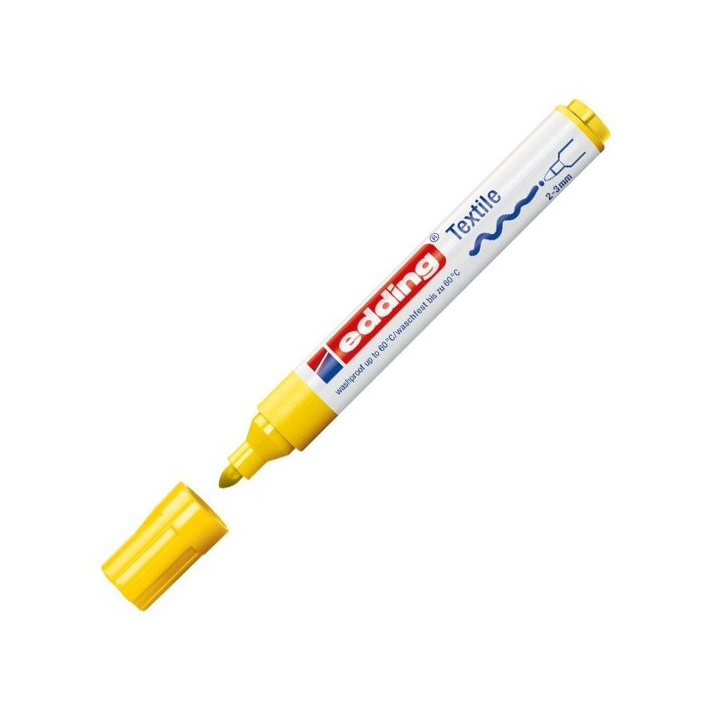 Fine art shop - Edding Textile Marker 4500 Yellow 05, 2-3 mm. tip | totenart.com