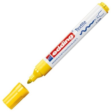 Fine art shop - Edding Textile Marker 4500 Yellow 05, 2-3 mm. tip | totenart.com