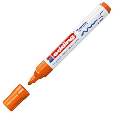 Fine art shop - Edding Textile Marker 4500 Orange 06, 2-3 mm. tip | totenart.com