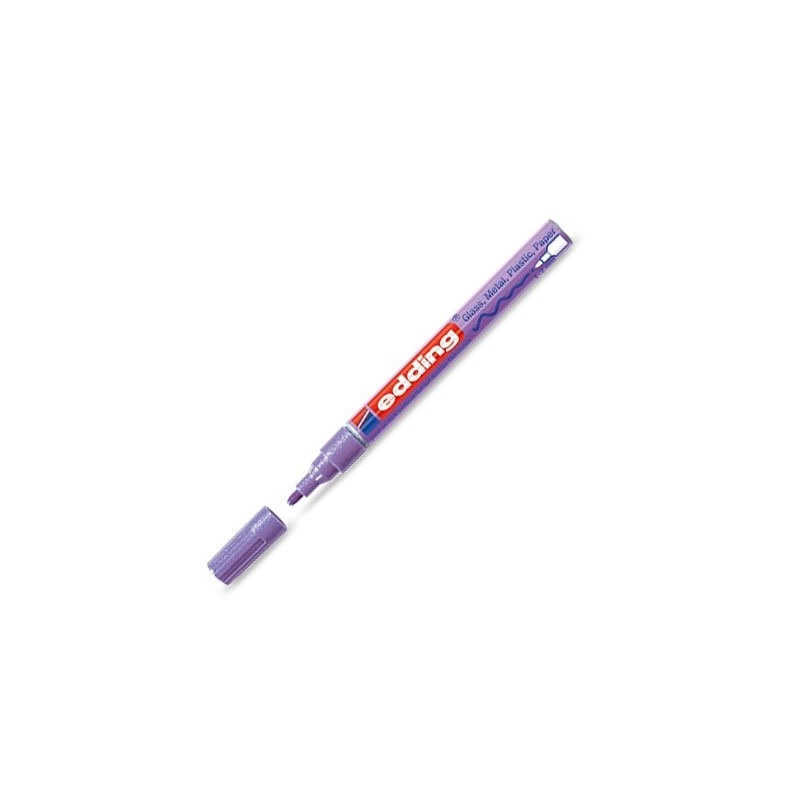 Fine art shop - \nOpaque Ink Pen Edding 751 Metallic Violet  78, round tip 1-2 mm. | totenart.com