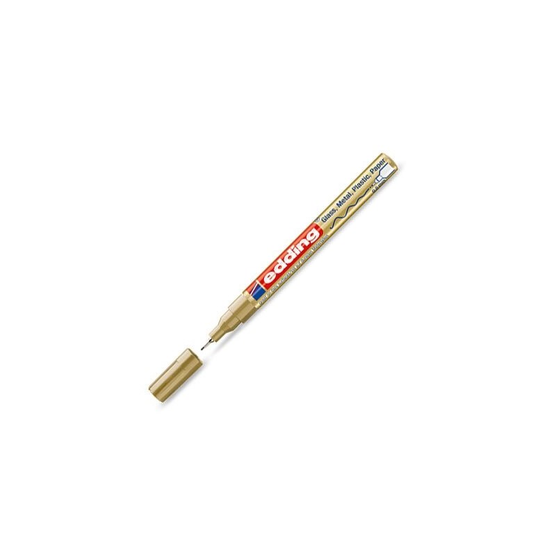 Fine art shop - \nOpaque Ink Pen Edding 780 Gold 53, round tip 0,8 mm. | totenart.com