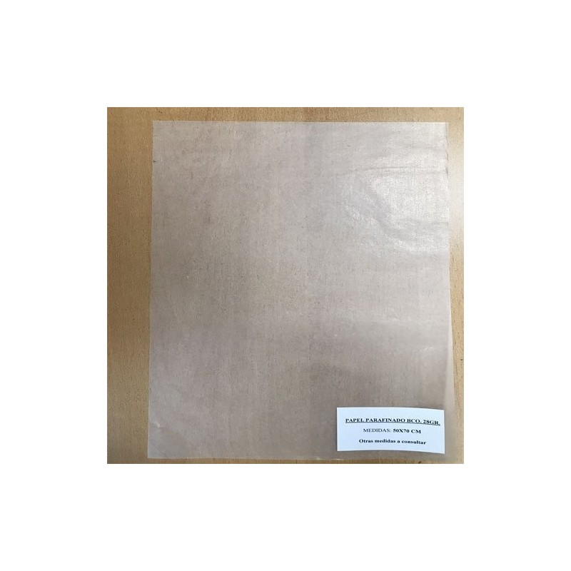 Paraffined White, 60x80 cm.