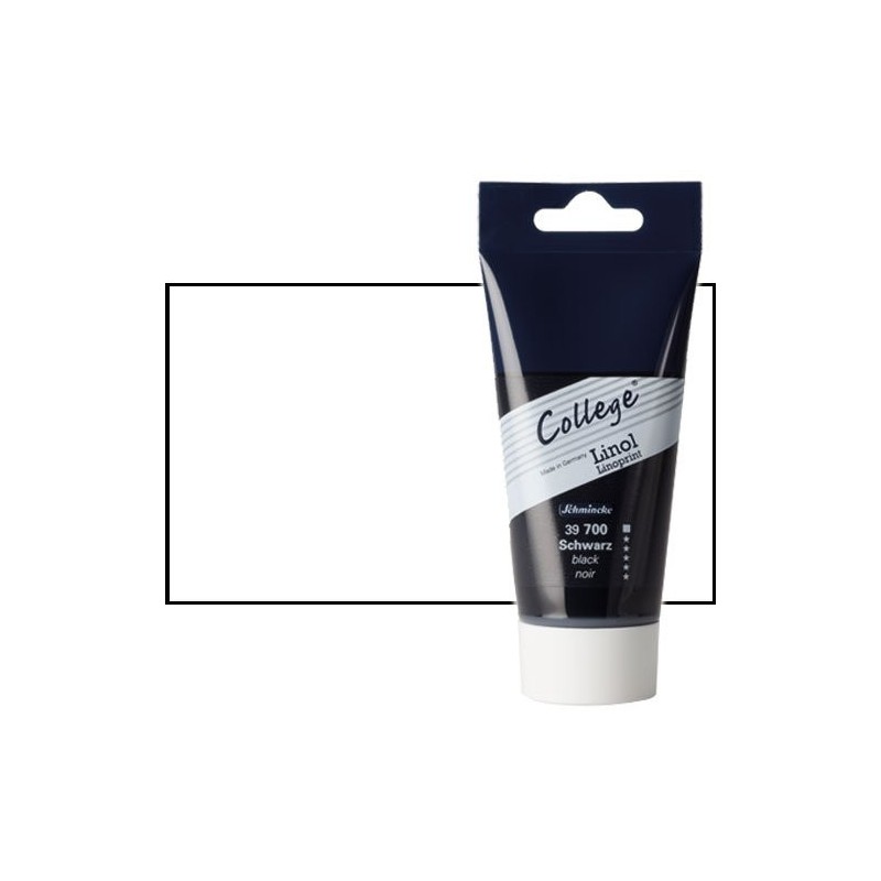 Fine art shop - White linocut ink Schmincke College Linoprint 75 ml. | totenart.com