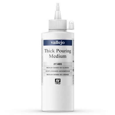 Fine art shop - Thick Pouring Medium Vallejo, 200 ml.  -POURING MEDIUM- | totenart.com