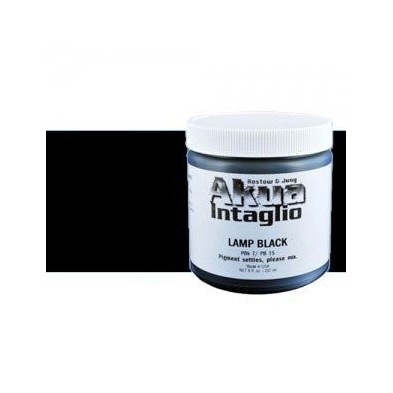 Fine art shop - Water engraving paint, 237 ml., Charcoal Black (Warm) | totenart.com