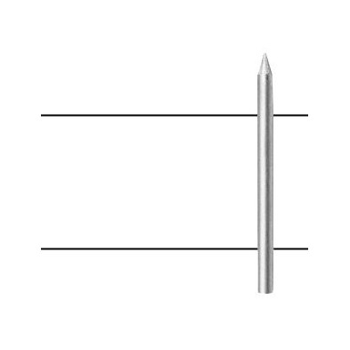 White chalk Lead Cretacolor 5.6 mm.