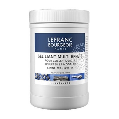 Fine art shop - Gel Liant Multi-effect for acrylic, Lefranc & Bourgeois (1000 ml) | totenart.com