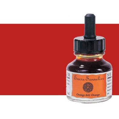 Fine art shop - Drawing ink Sanguine 270, 30 ml. with dropper Sennelier  | totenart.com 