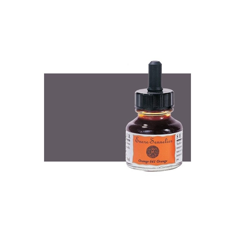 Fine art shop - Drawing ink Gray 701, 30 ml. with dropper Sennelier  | totenart.com 
