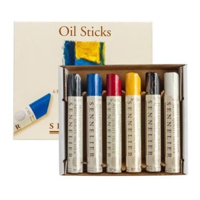 Material Bellas Artes - Pintura - Set 6 Artist\' Quality Oil Sticks Sennelier | totenart.com